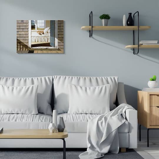 Stupell Industries Dog Nap at Cape House Wall Art